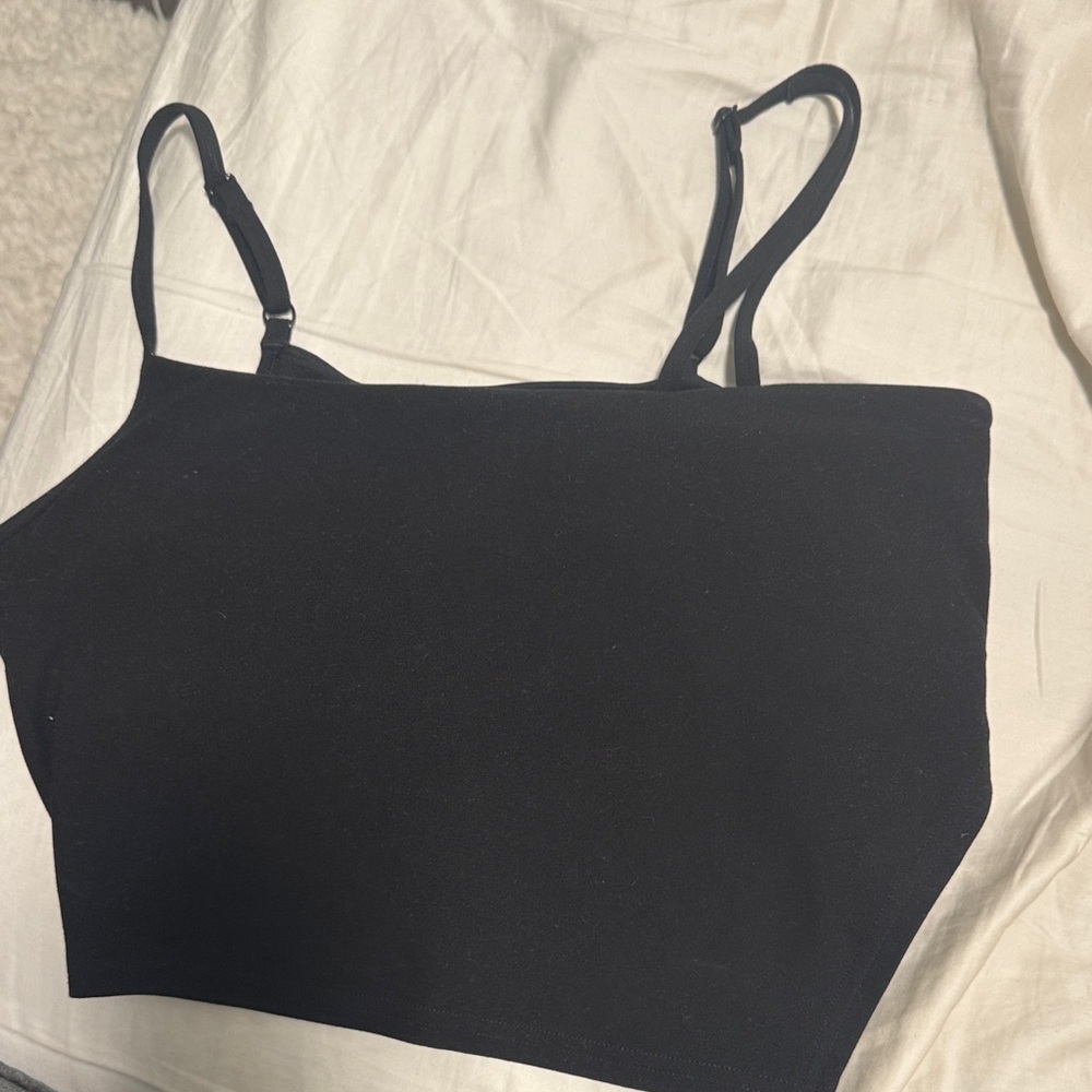 ALO Yoga Black Crop Top
